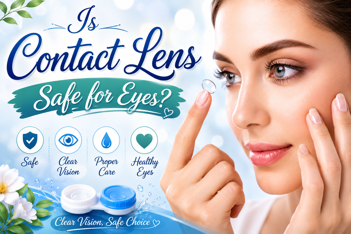 Is Contact Lens Safe for Eyes?