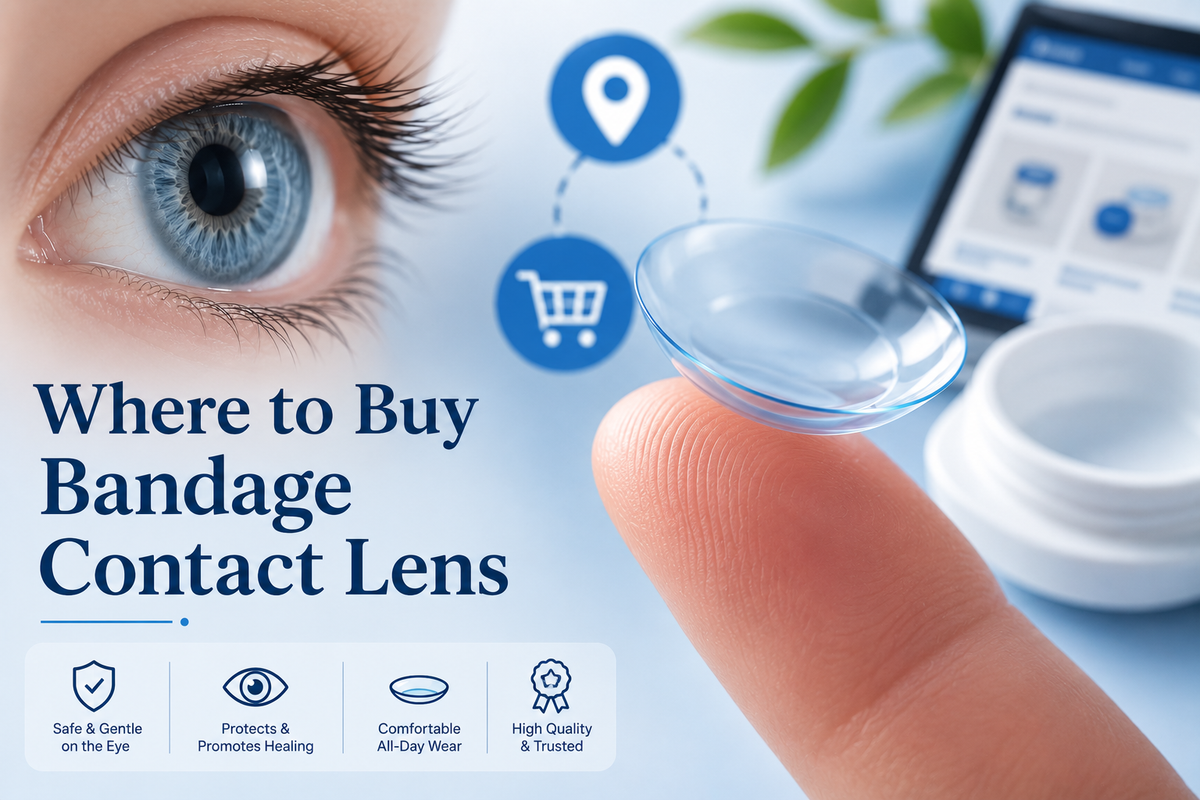 Where to Buy Bandage Contact Lens 