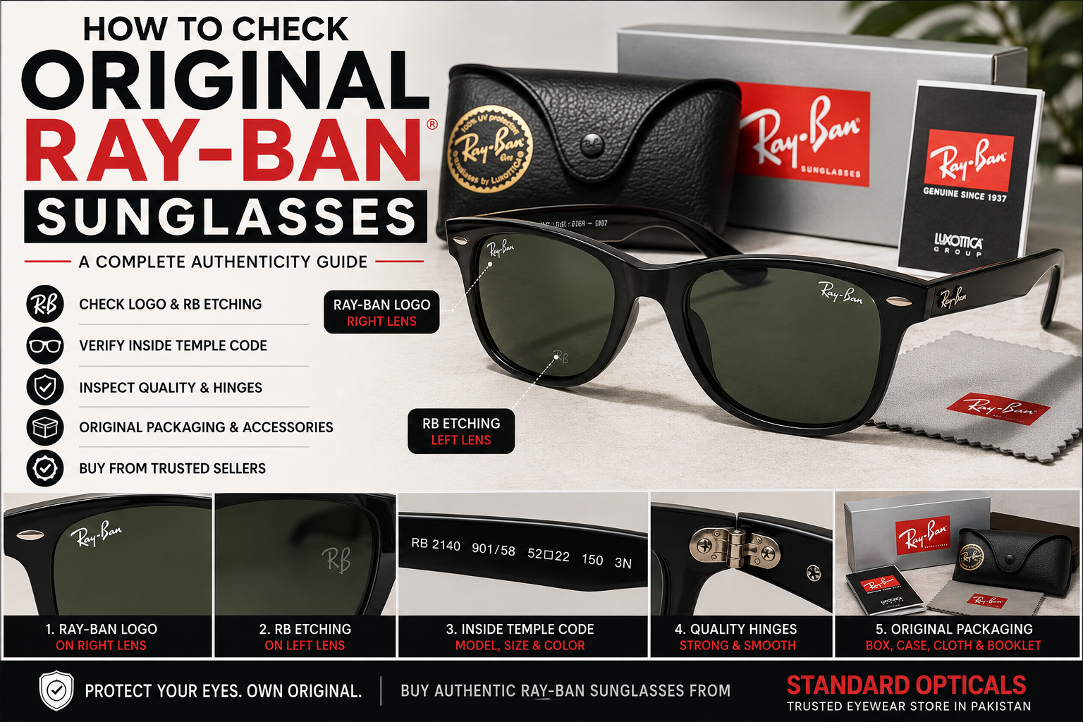 original ray ban sunglasses