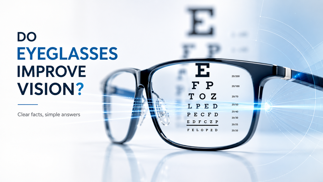 do eyeglasses improve vision