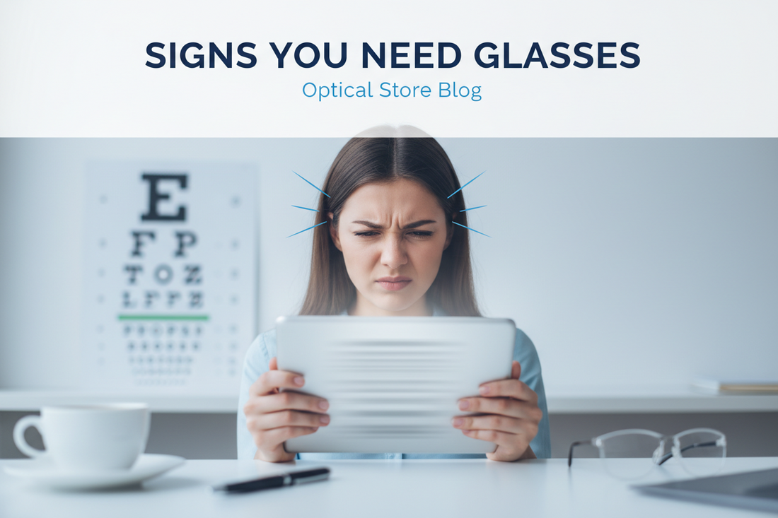 Signs You Need Glasses