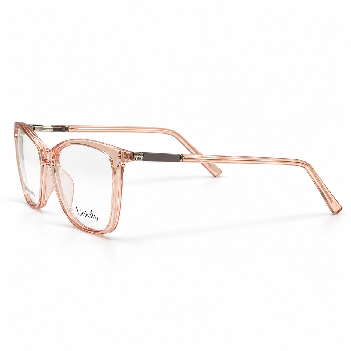 Unicity  H2349 Cat-Eye Eyeglasses (53-18-145)