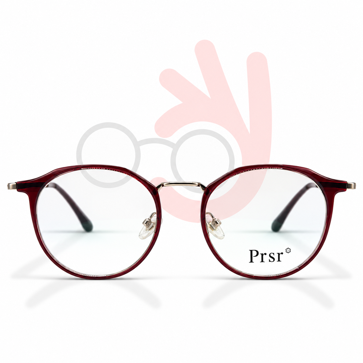 Prsr PT66195 Panto Eyeglasses (48-19-142)