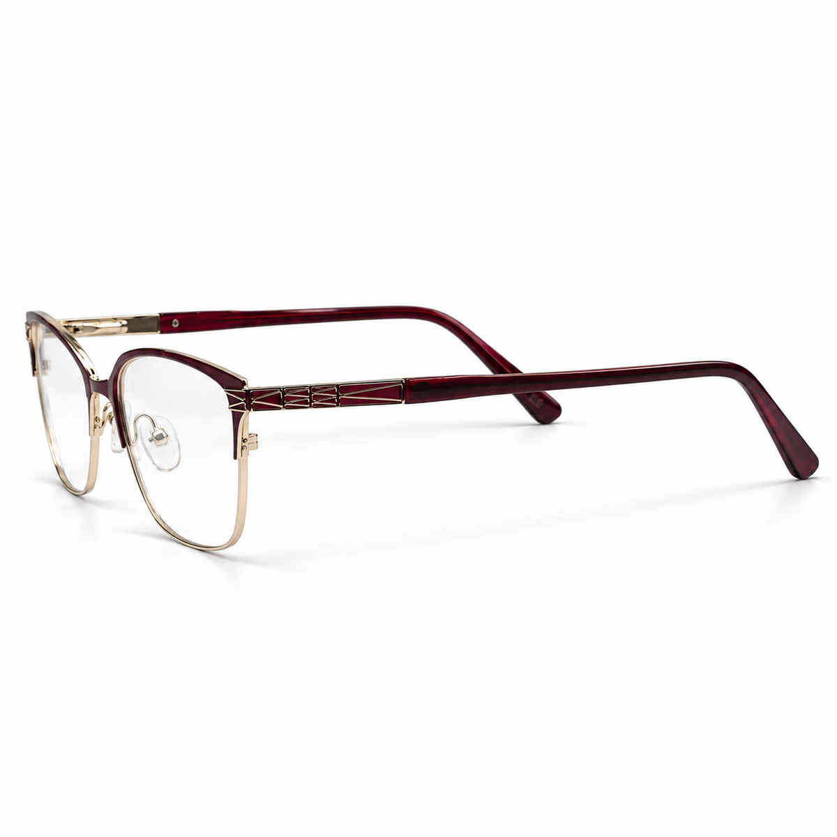 GK7103 Semi-Rimless Eyeglasses (53-17-140)