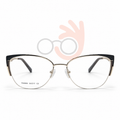 FD8503 Semi-Rimless Eyeglasses (55-17-140)