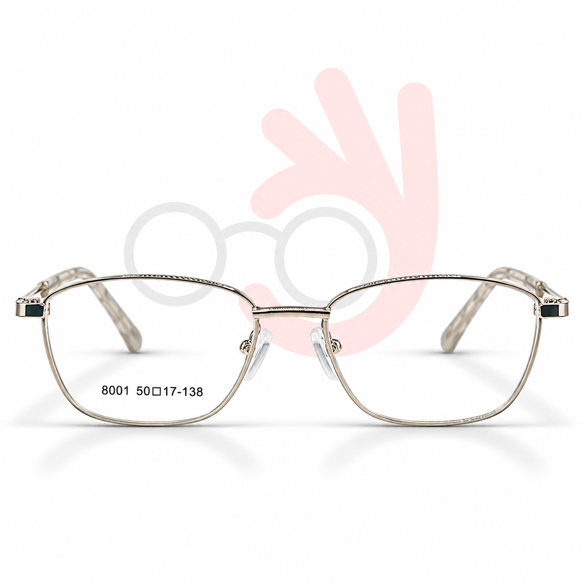 Metalic 8001 Eyeglasses (50-17-138)