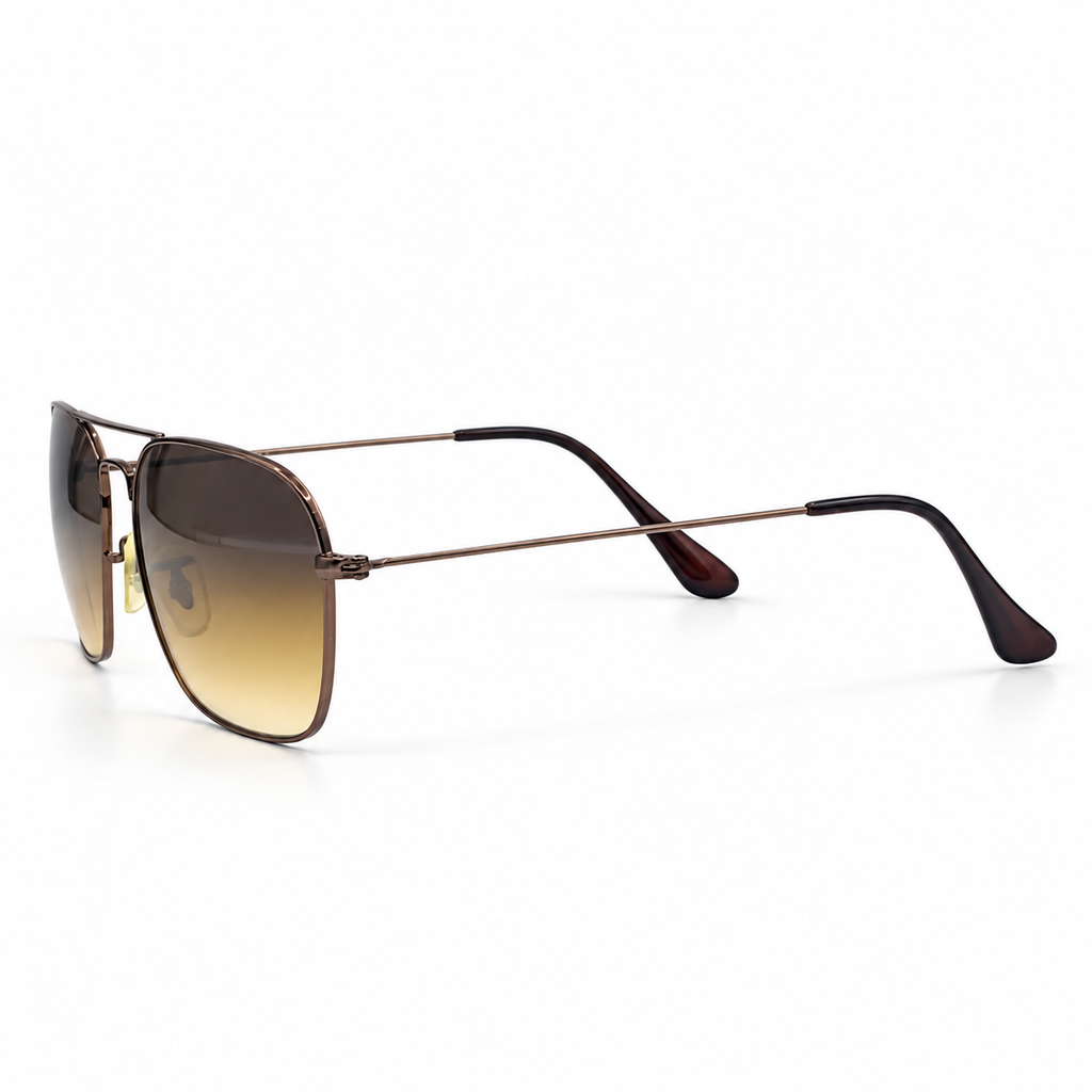 Ray-Ban Classic Caravan Square Metal Sunglasses – Model RB3136