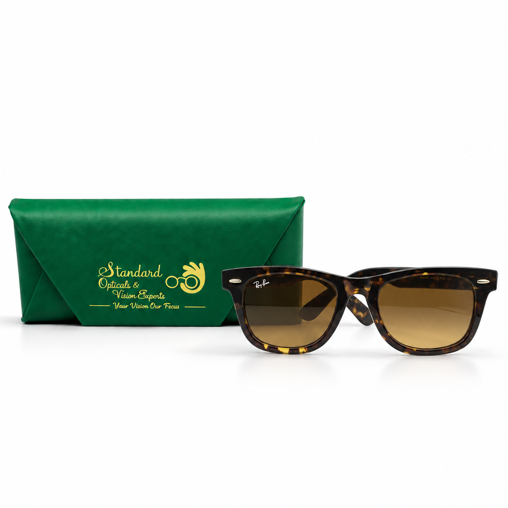 Ray-Ban Classic Polarized Wayfarer Sunglasses | Model RB2140 902/57