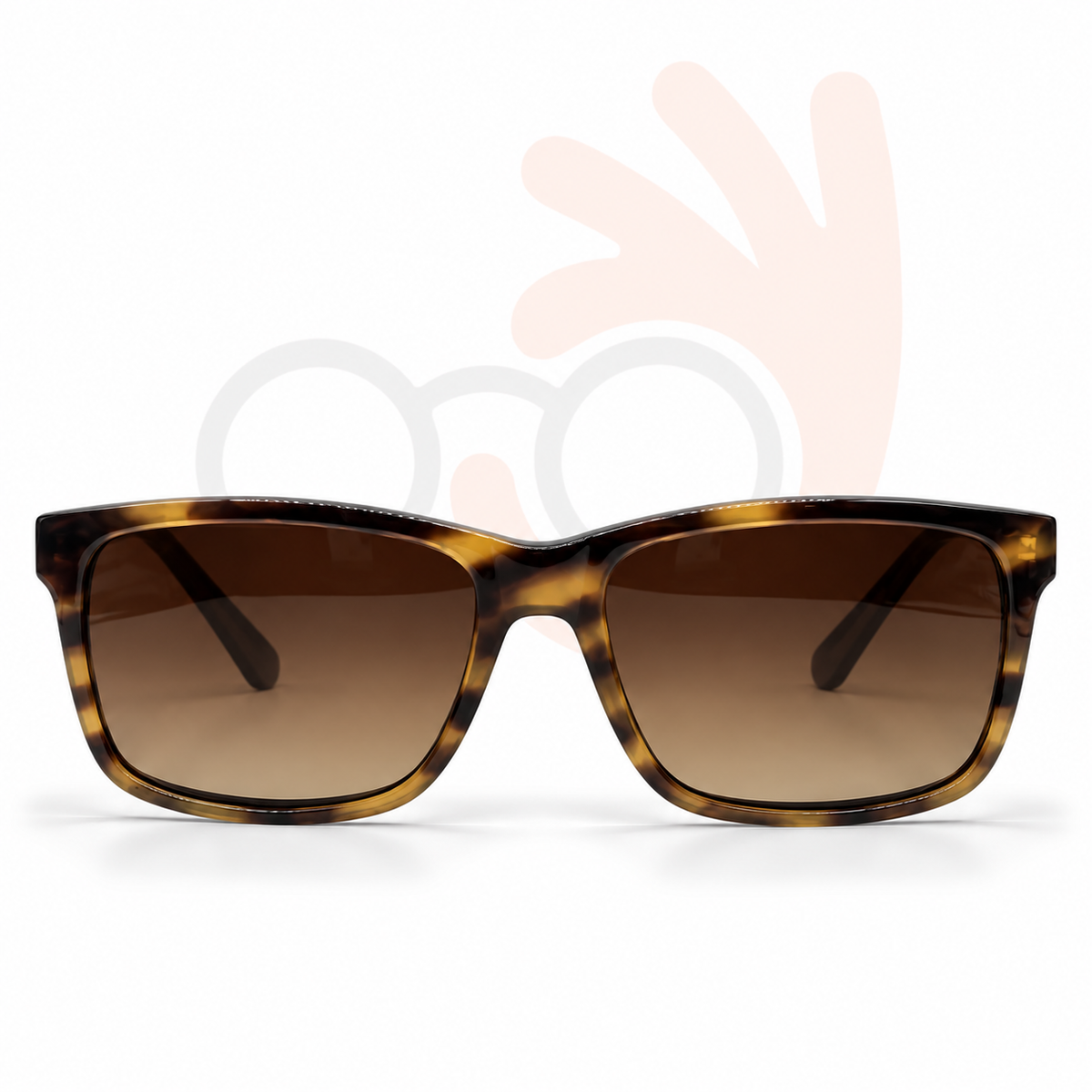 Ted Baker Stix II 1326-1 Tortoise Rectangular Sunglasses