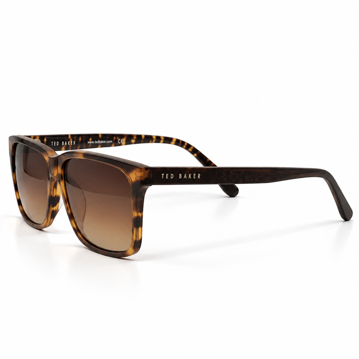 Ted Baker Stix II 1326-1 Tortoise Rectangular Sunglasses