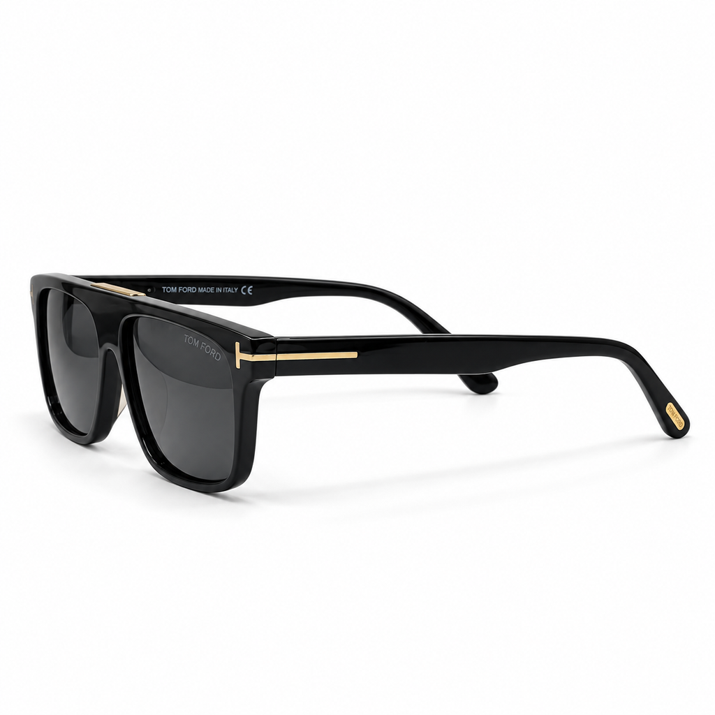 Tom Ford Jackson FT0628 Shiny Black Sunglasses