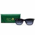 Ray-Ban RB4391 Black Oversized Square Sunglasses
