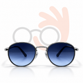 Classic Round Windsor Rim Sunglasses – Model 19109
