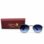 Classic Round Windsor Rim Sunglasses – Model 19109