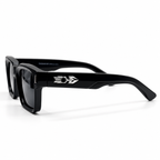 Blue Leopard GRA013 Chunky Square Acetate Sunglasses