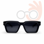 Blue Leopard GRA013 Chunky Square Acetate Sunglasses