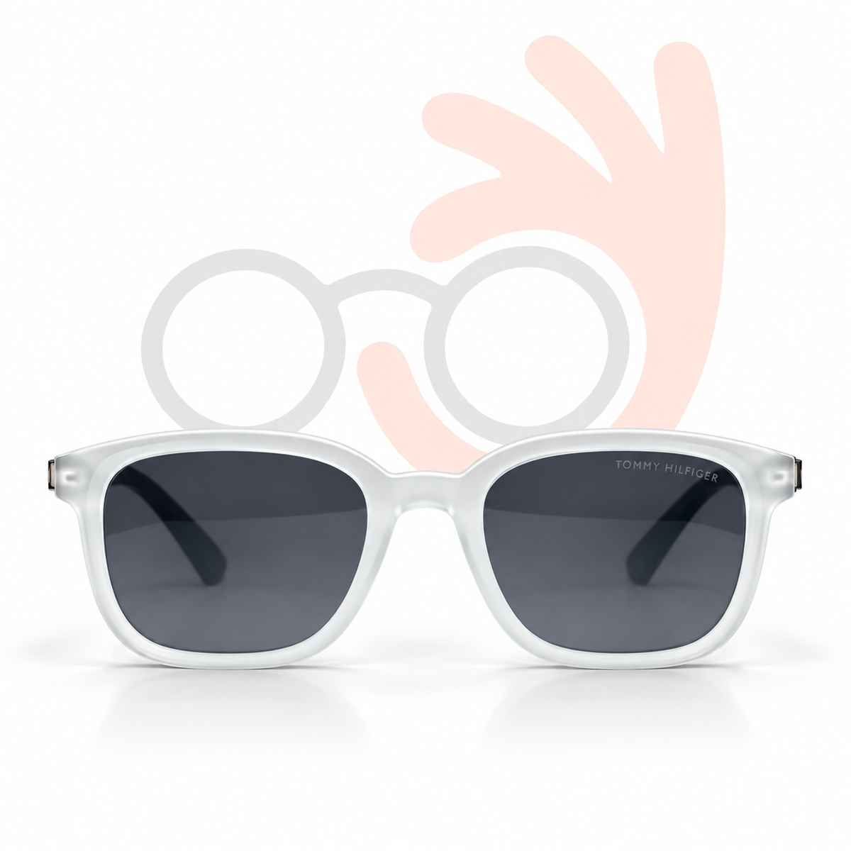Tommy Hilfiger D24819P 48-22-146 Square Sunglasses