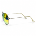 Ray-Ban Silver Frame Double Bridge Aviator Sunglasses