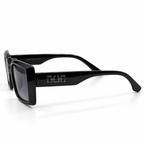 9018 53-19-143 Black Rectangle Sunglasses