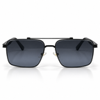 Cartier CF58474 C1 Grey Lens Black Sunglasses 60-18-145