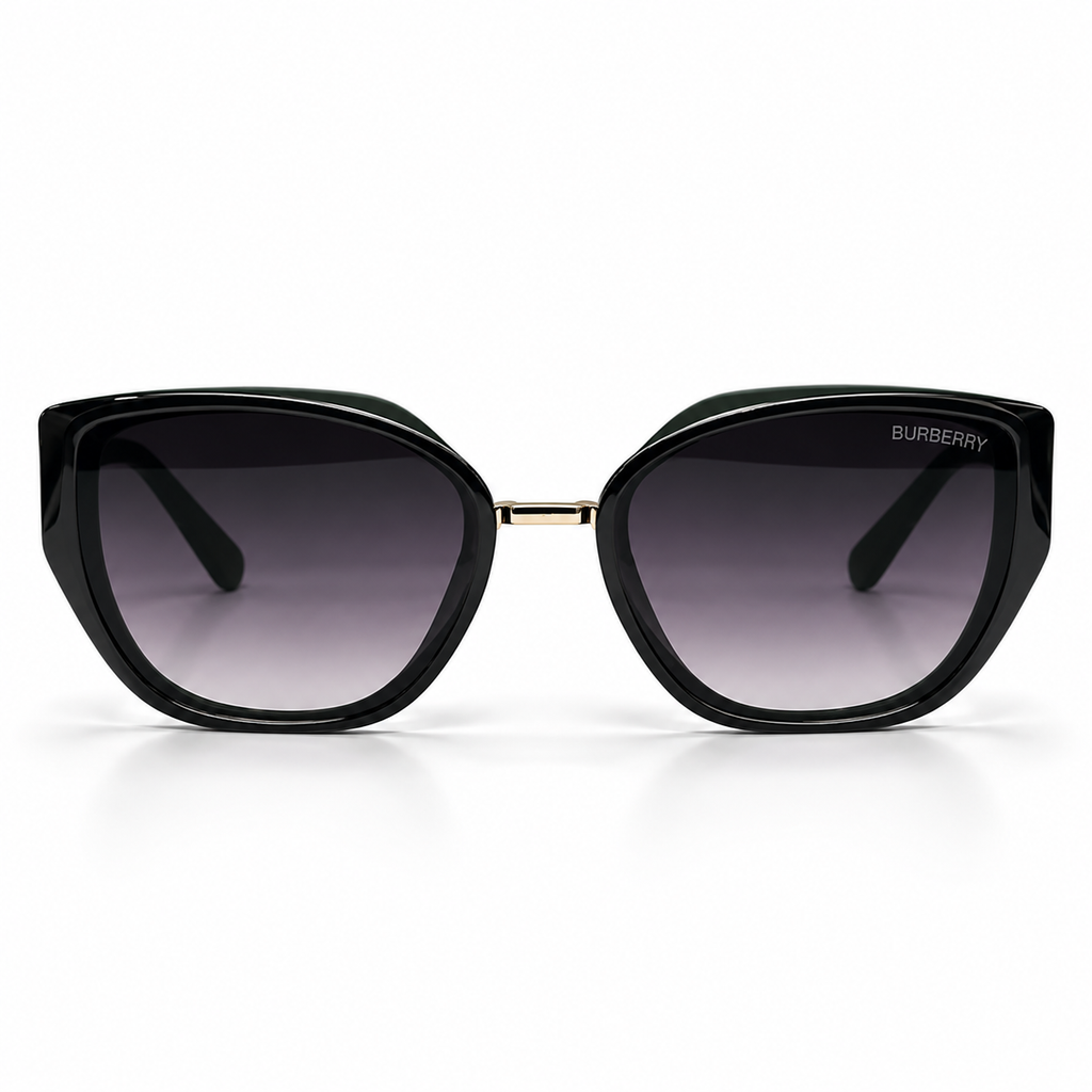 Fendi P9078 Green Cat-Eye Sunglasses 58-17-143