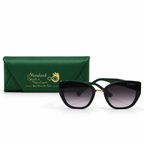 Fendi P9078 Green Cat-Eye Sunglasses 58-17-143