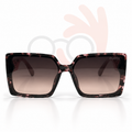 Gucci Pink Tortoiseshell Square Sunglasses
