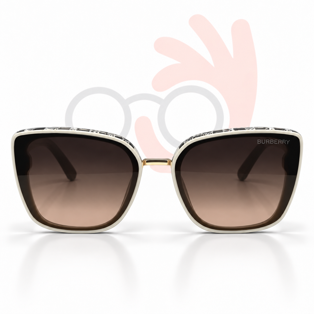 Gucci 23317 Cream Square Sunglasses 62-16-142