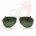 T5603 G Gold Aviator Sunglasses 63-11-134