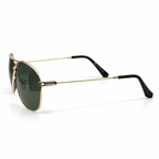 T5603 G Gold Aviator Sunglasses 63-11-134