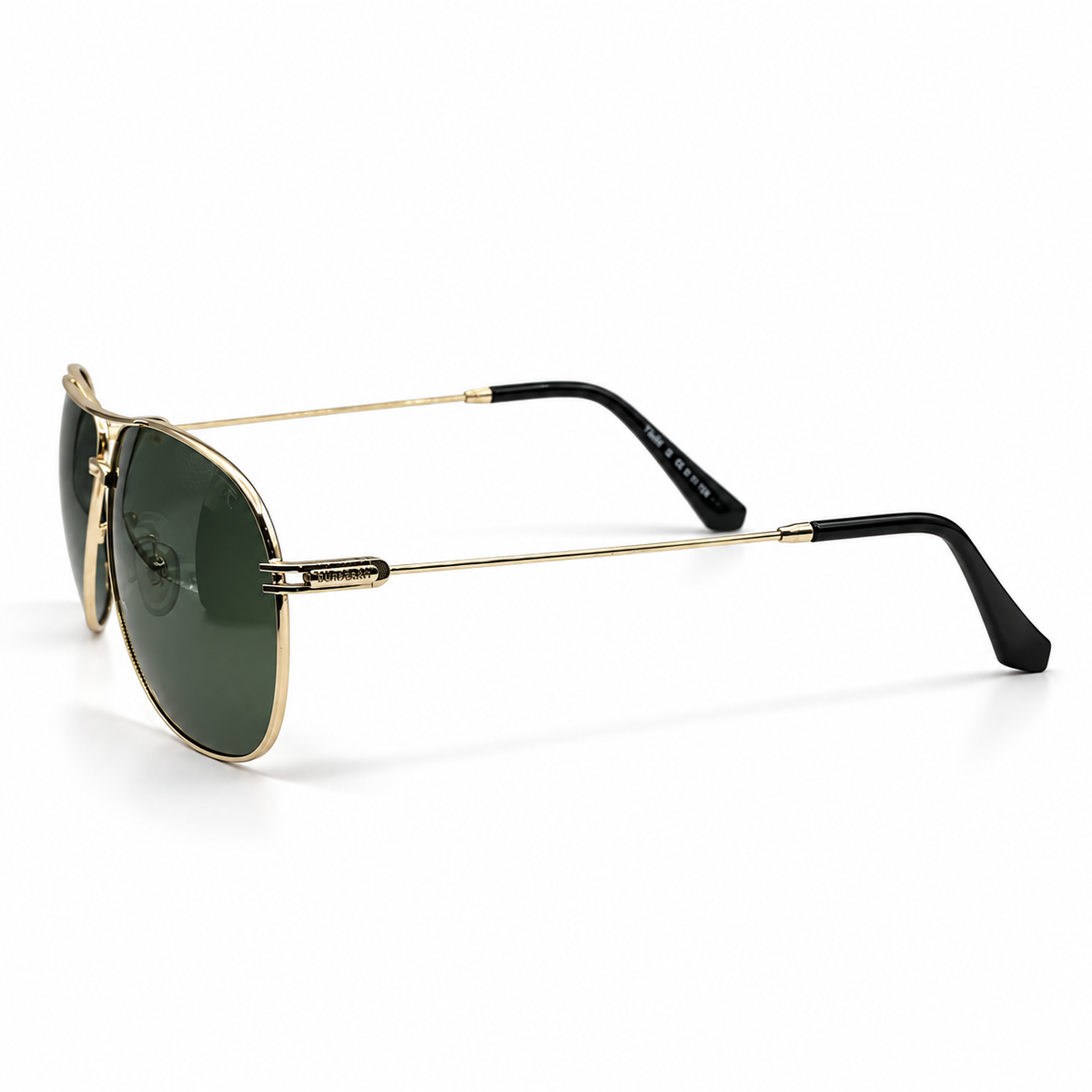 T5603 G Gold Aviator Sunglasses 63-11-134