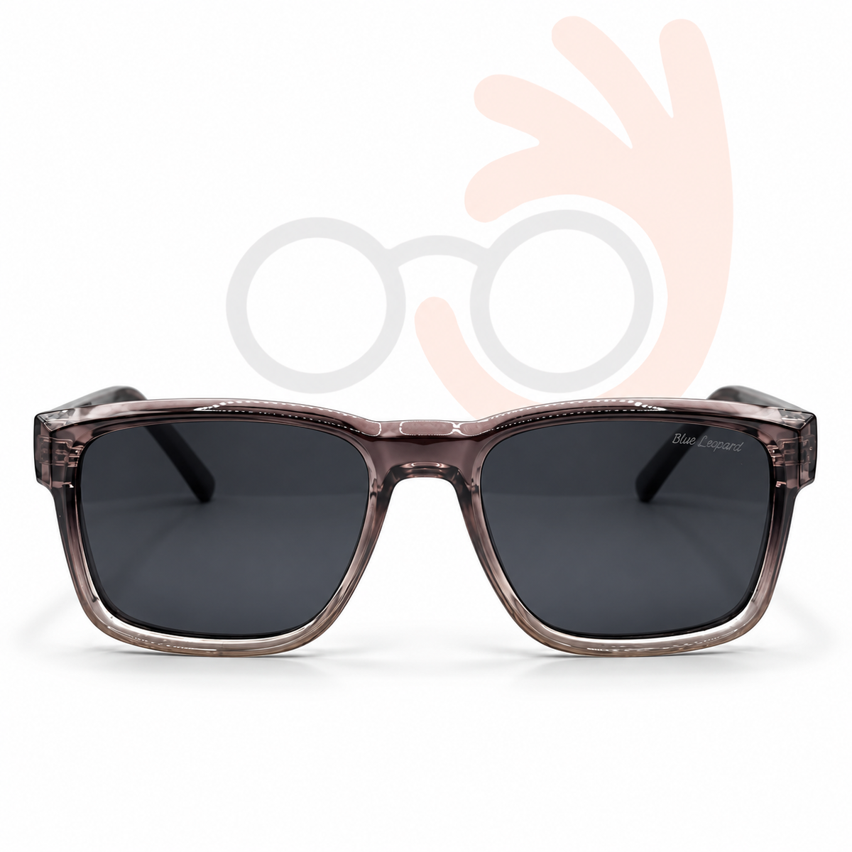 Blue Leopard GRA015  Sunglasses 52-21-147