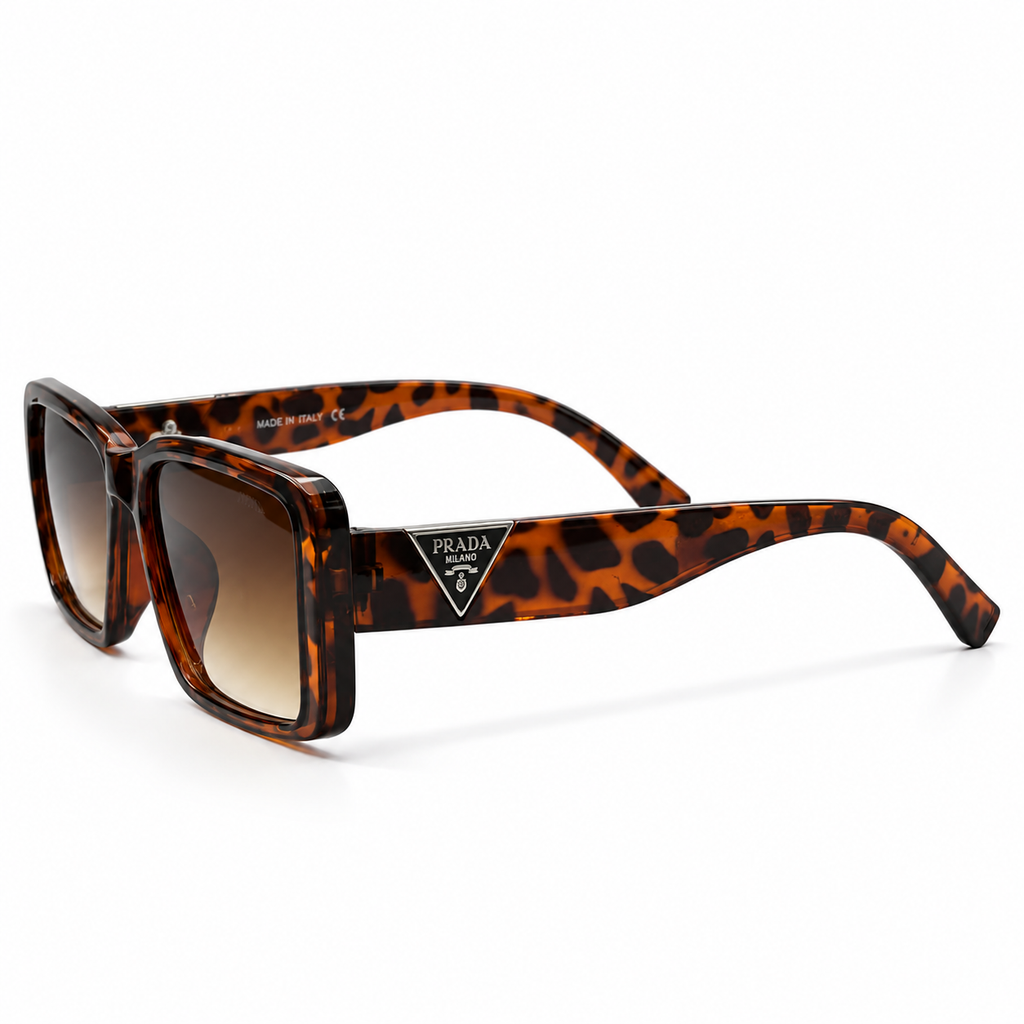 Prada PR 17WS Oversized Rectangular Sunglasses