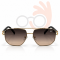 Maybach Geometric Gold Aviator Sunglasses