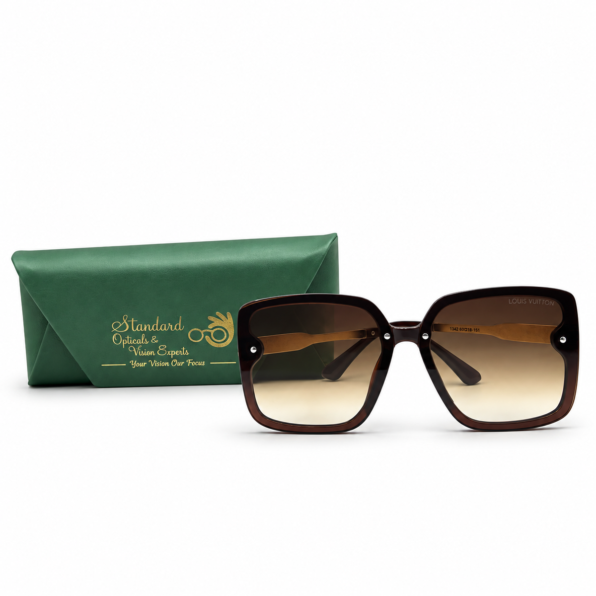Louis Vuitton 1342 Brown Gradient Sunglasses 60-18-151