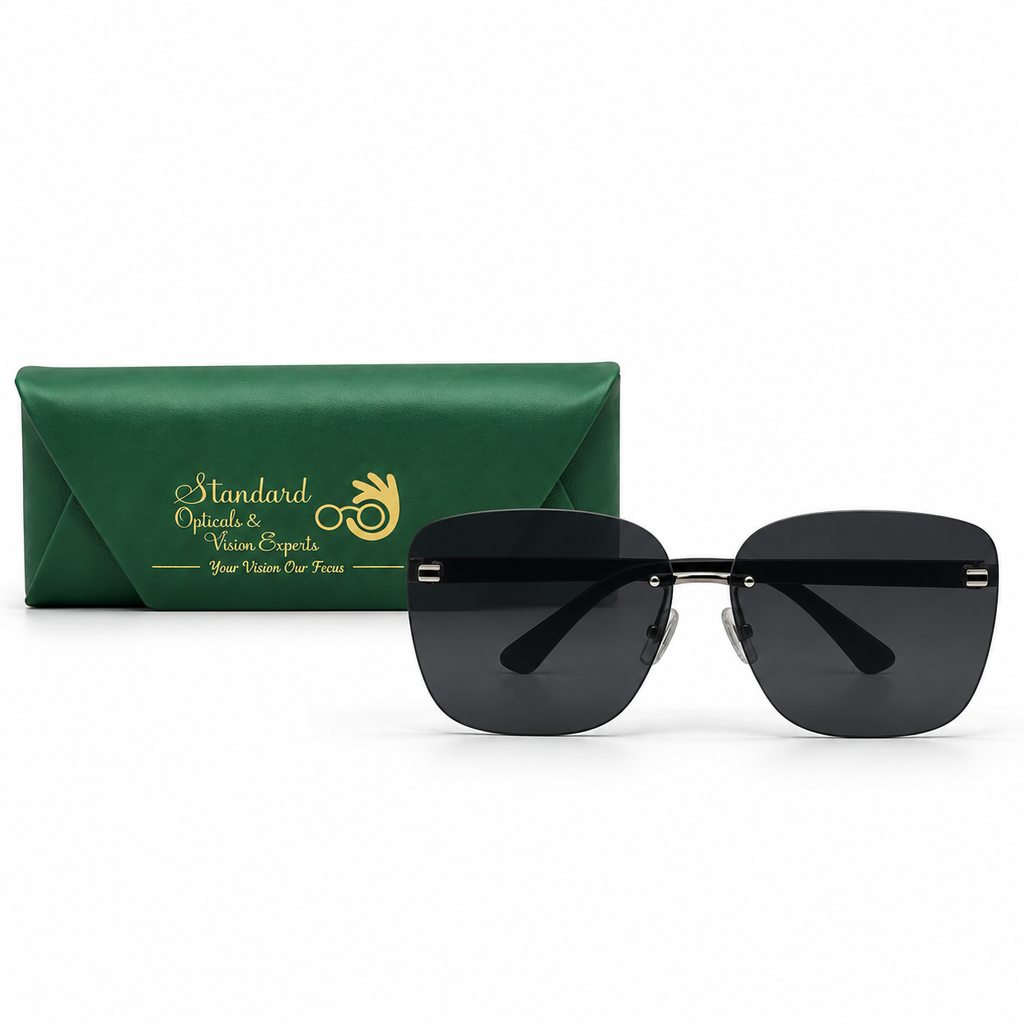 Dior 8627 Black Frame Grey Lens Sunglasses 64-16-143
