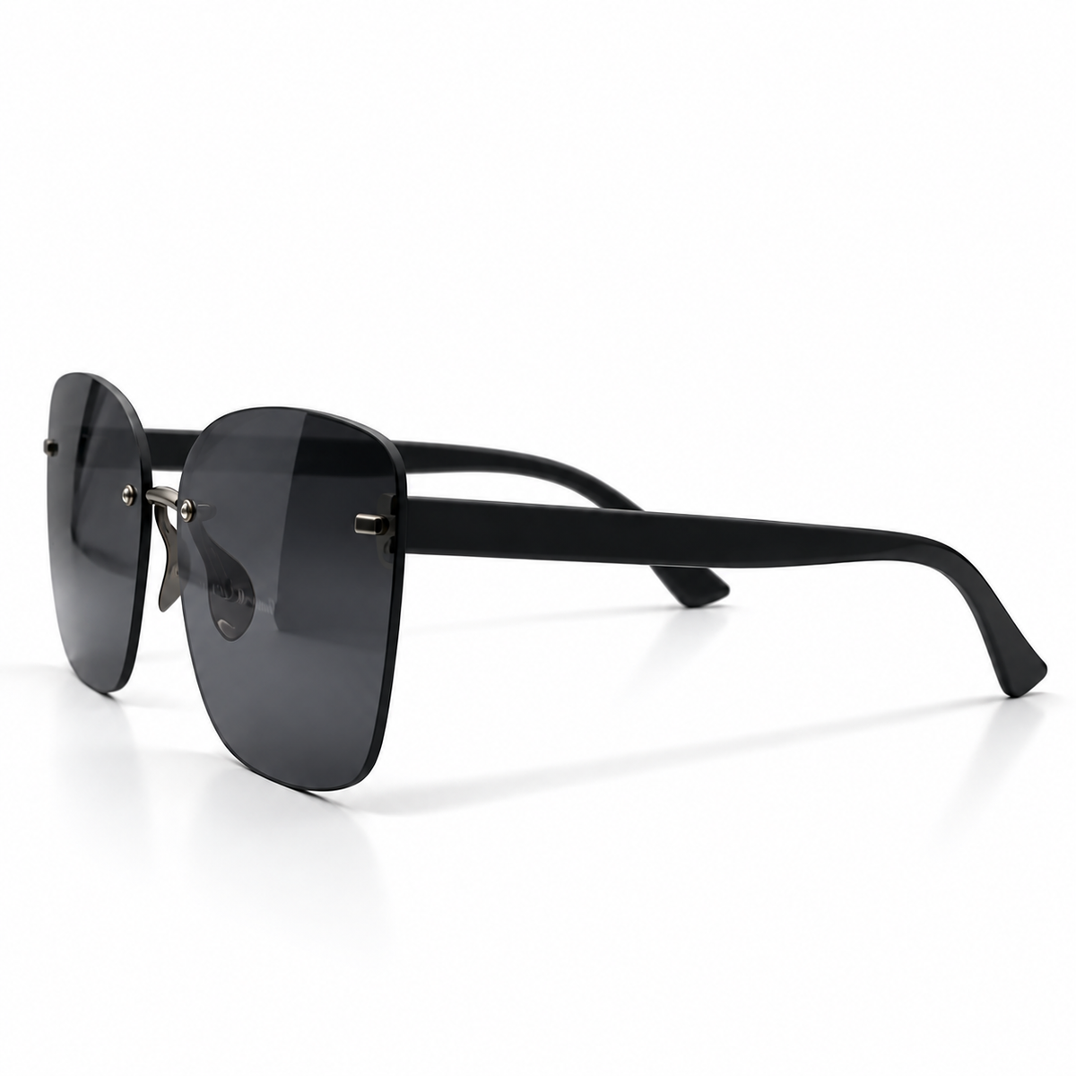 Dior 8627 Black Frame Grey Lens Sunglasses 64-16-143