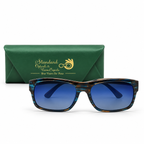 Oceano 8010 Rectangular Blue Gradient Sunglasses 59-17-138