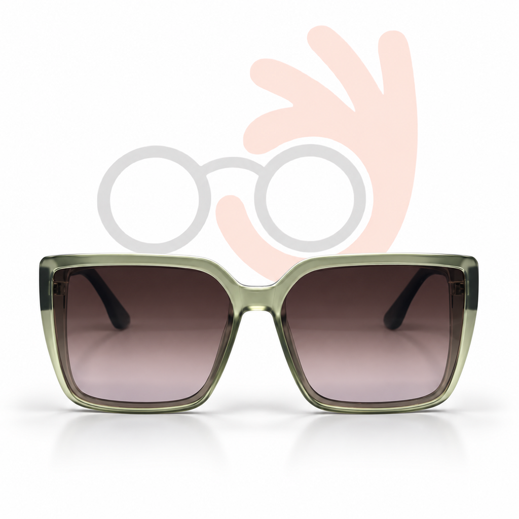 Bvlgari 11024 60-14-143 Olive Green Sunglasses