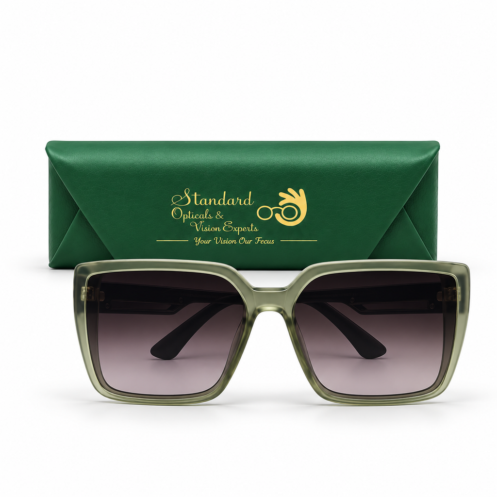 Bvlgari 11024 60-14-143 Olive Green Sunglasses