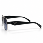 Prada TAP023  Silver Frame Sunglasses 57-18-13