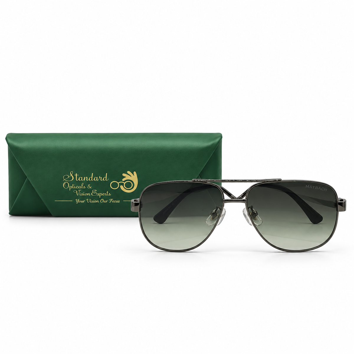 Maybach 23030 Dark Metal Frame Sunglasses 60-15-145