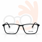 Prada TR12005 Gloss Black Eyeglasses 52-18-146