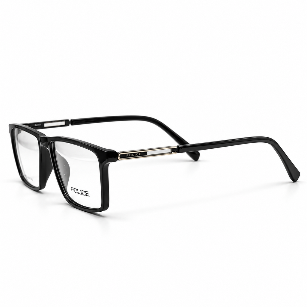 Police TR12010 Gloss Black Eyeglasses 51-17-146