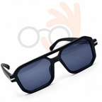 DAVID POLO DB7103 Matte Black Double Bridge Sunglasses  (54mm)