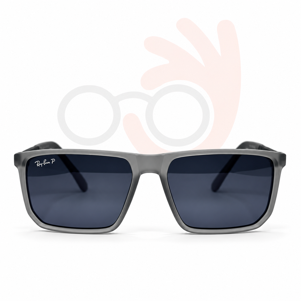 Ray-Ban 91131 Translucent Grey Sunglasses (58mm)