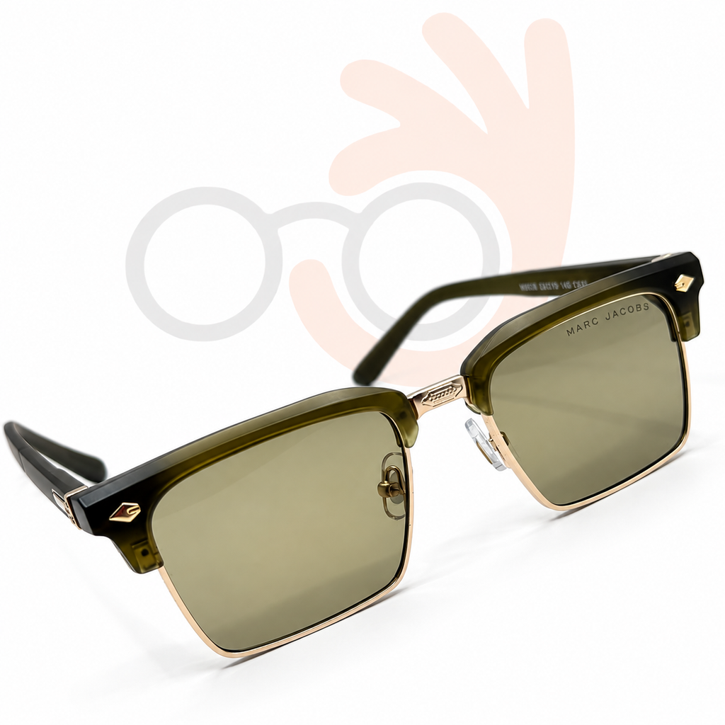MARC JACOBS M9508 Square Clubmaster Sunglasses (53mm)