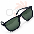 Ray-Ban Classic Square Polarized Sunglasses with Carbon Fiber Pattern Arms