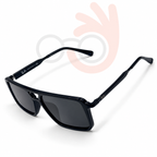 Ray-Ban Retro Aviator Square Polarized Sunglasses in Black and Gold