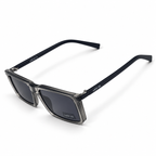 Lats Yo Square Magnetic Clip-On Eyeglasses with Polarized Lenses (53-14-138)